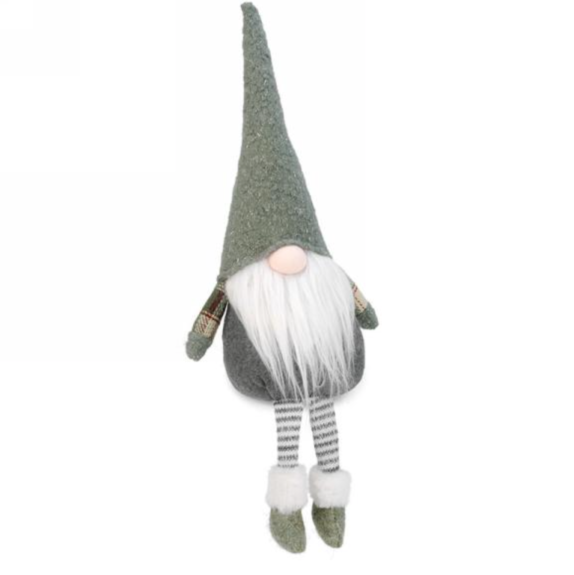 Grey & Green Gnome