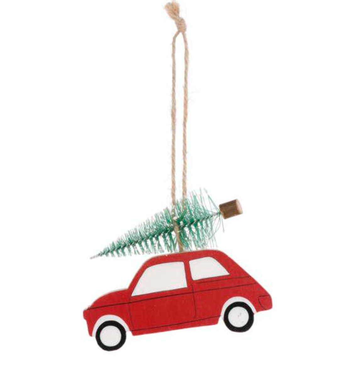 Red Car Ornament