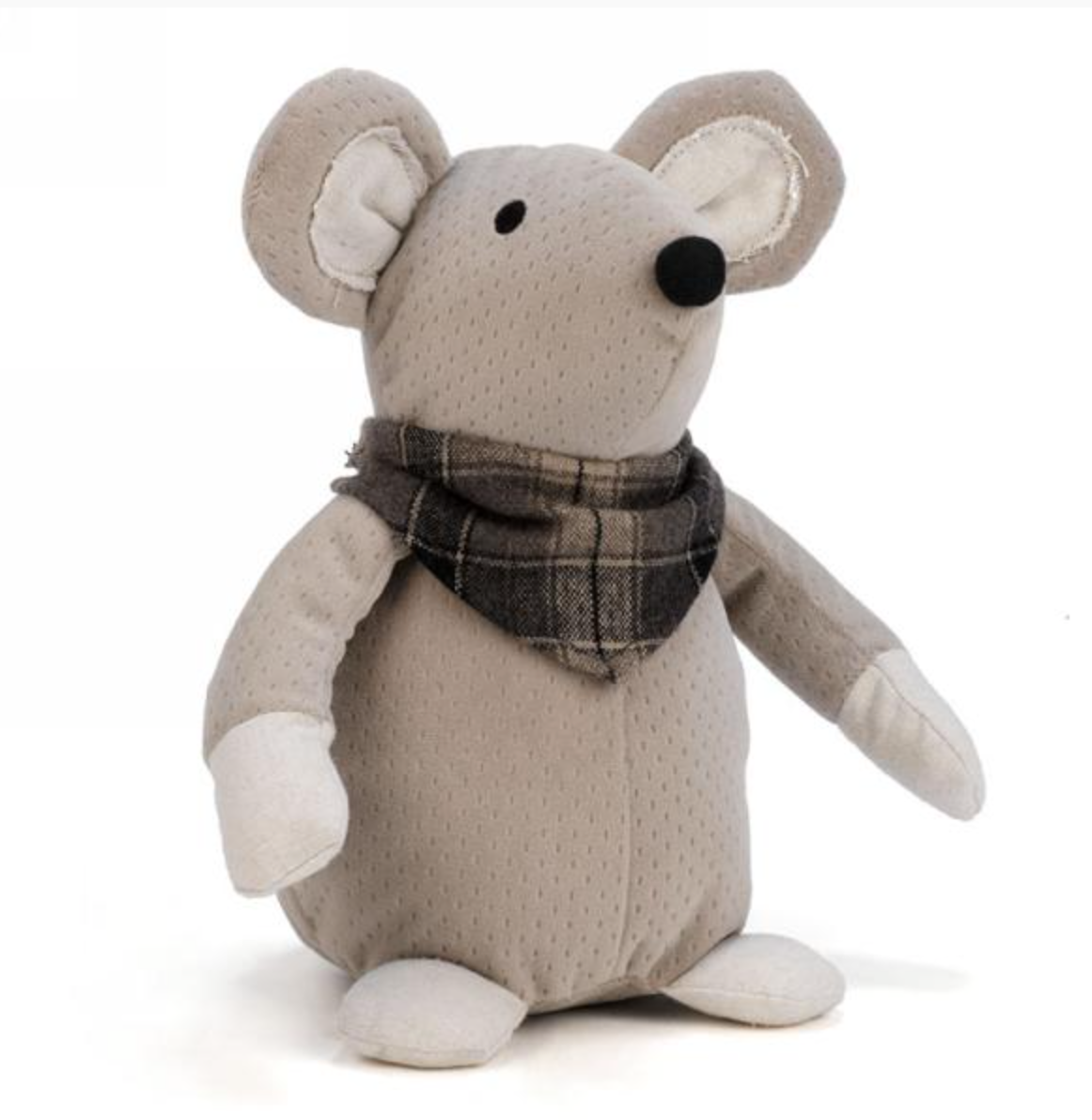 Beige Mouse Door Stopper