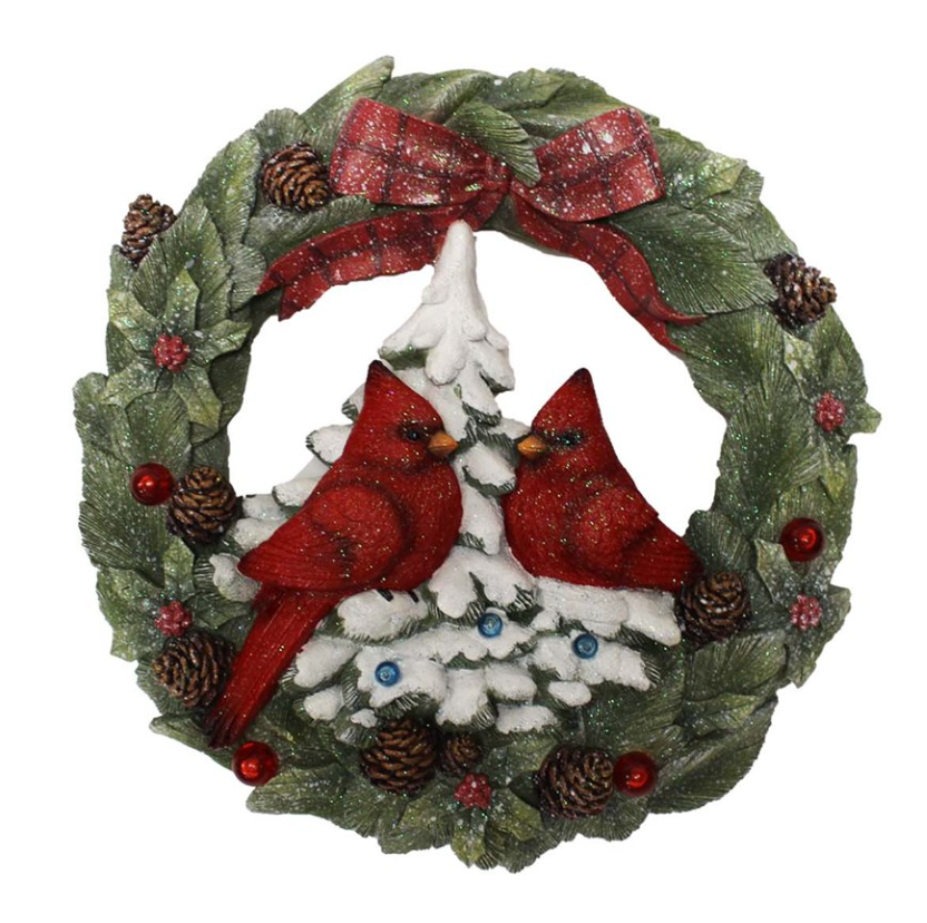 Cardinal Wreath
