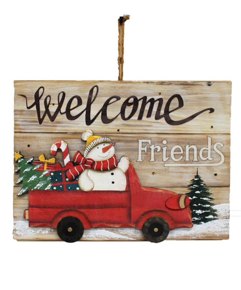 Santa or Snowman Sign