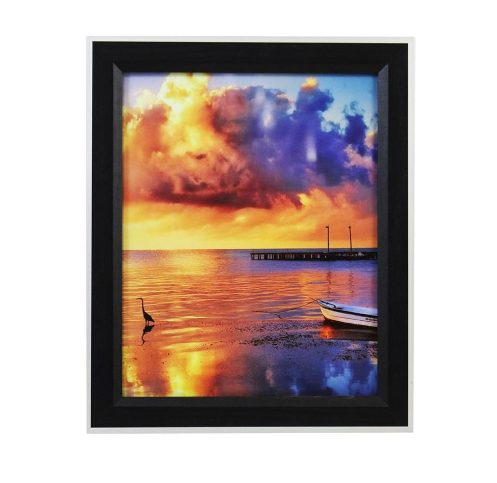 Aluminum Frame with Black Border