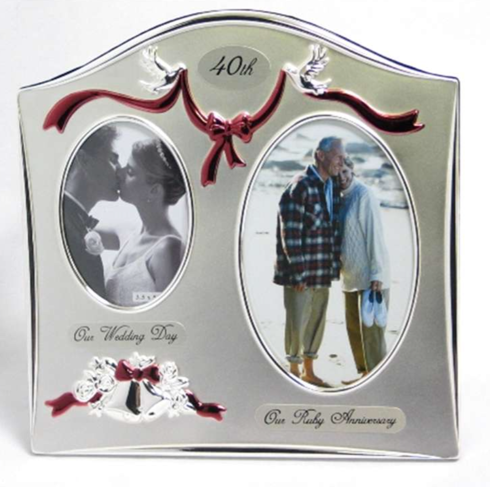 Ruby Anniversary Frame