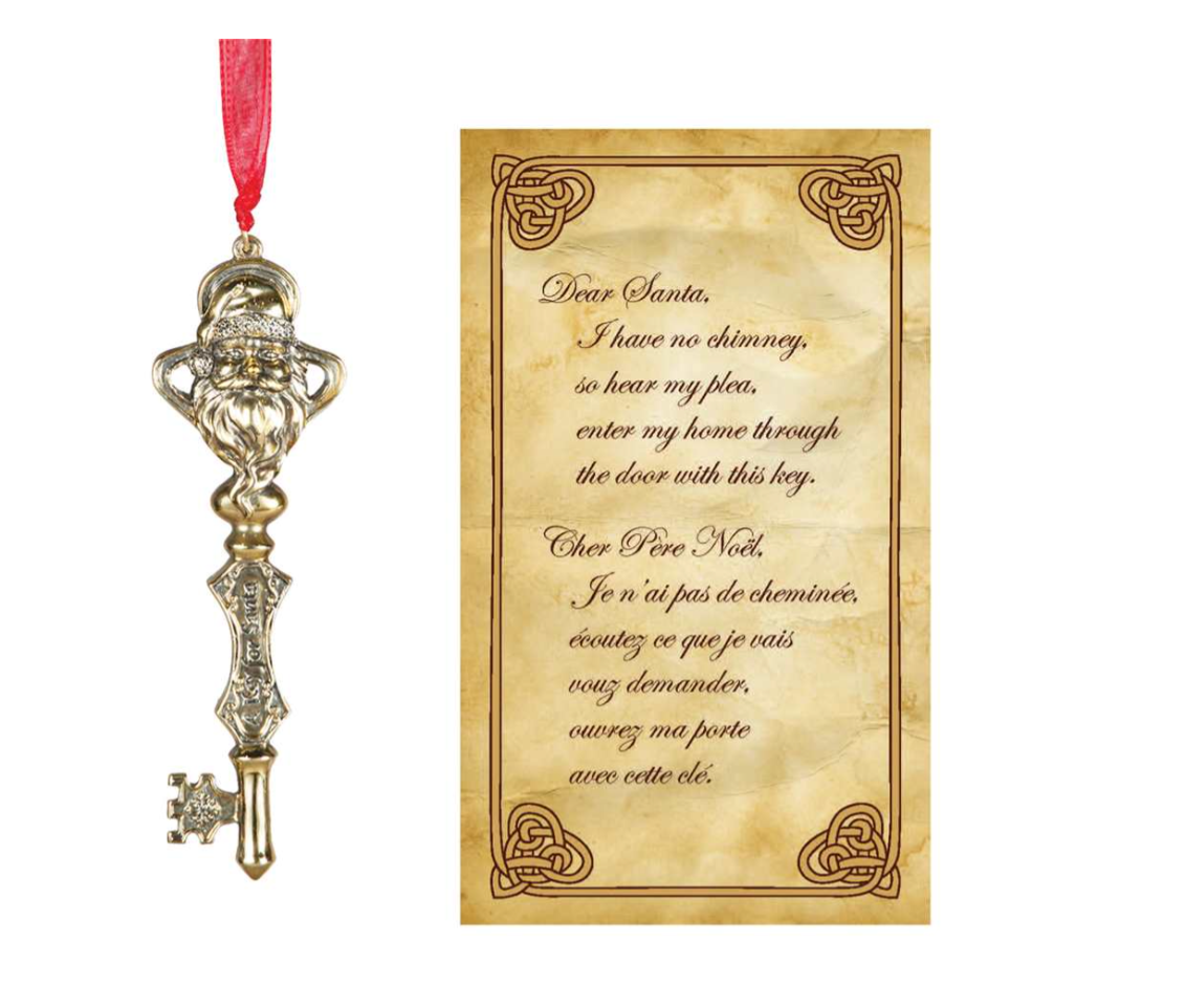 Santas Key with Story Card
