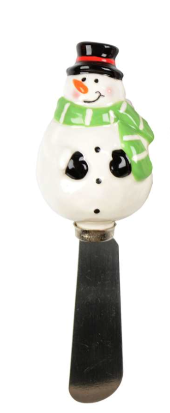 Porcelain Snowman Spreader