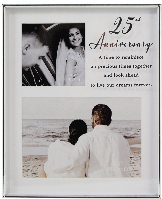 25th Anniversary Frame