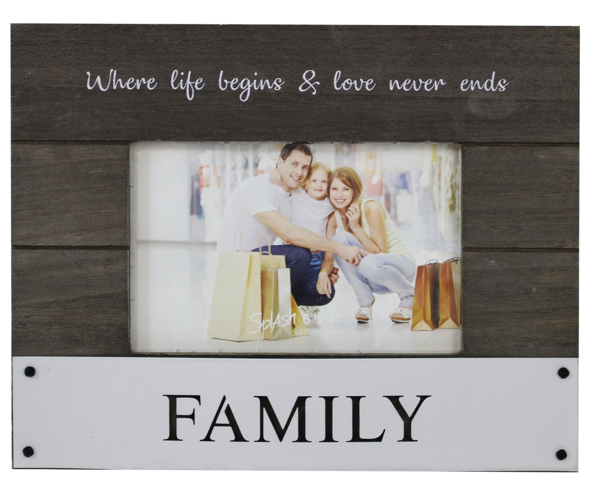 Family Dark Brown Frame
