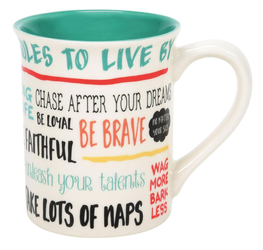 Pet Happy Dog Rules Mug