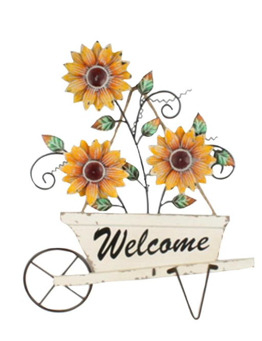 Sunflower Welcome Plaque