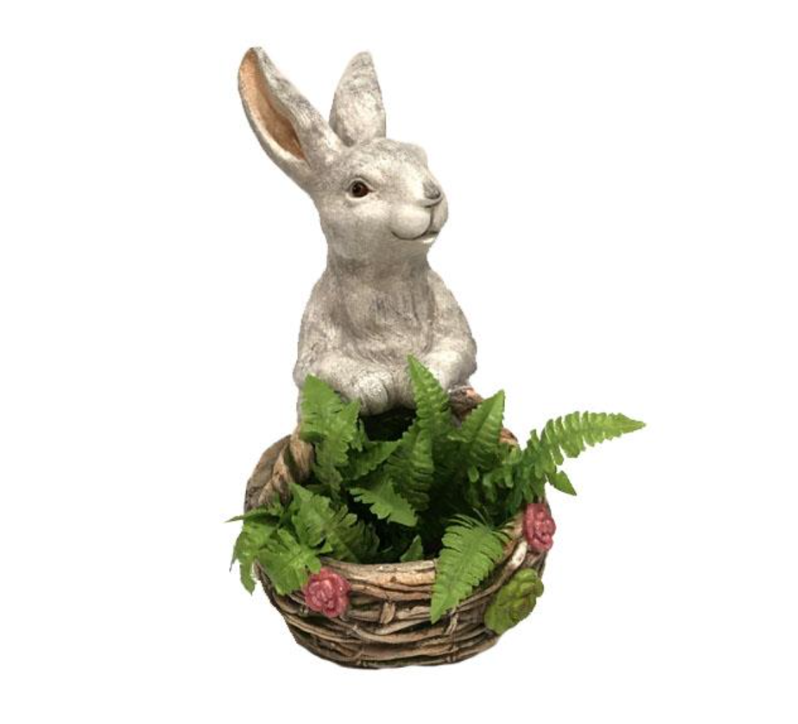 Large Rabbit Planter