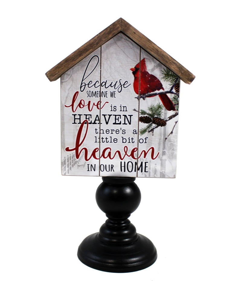 Cardinal Table Decor