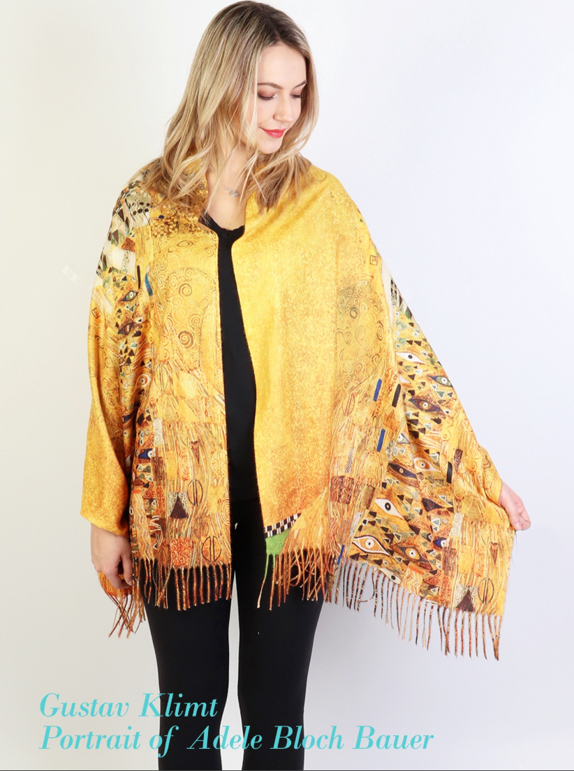 Oil Painting Fashion Scarf