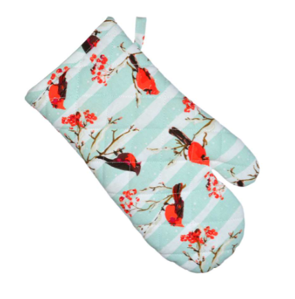 Cardinal Oven Mitt