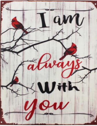 Iron Wall Plaque - Cardinals