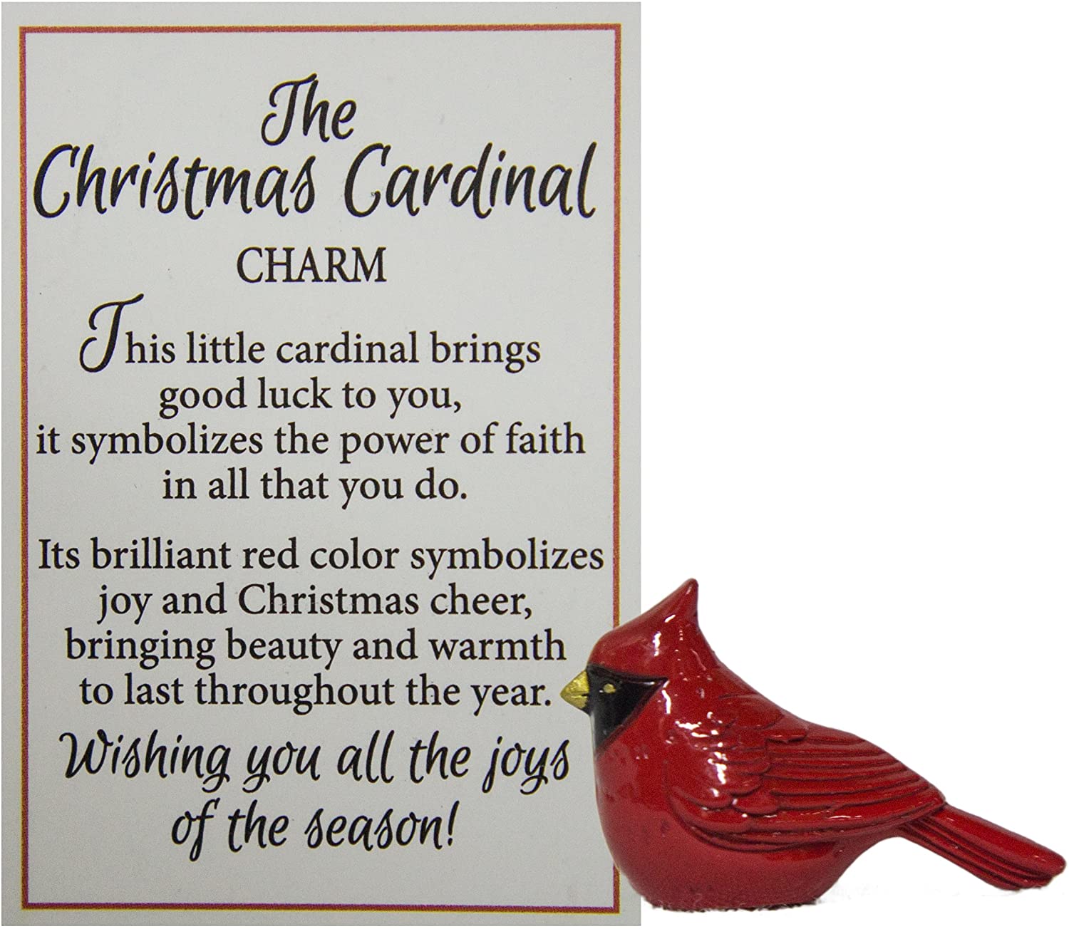 Christmas Cardinal Charm