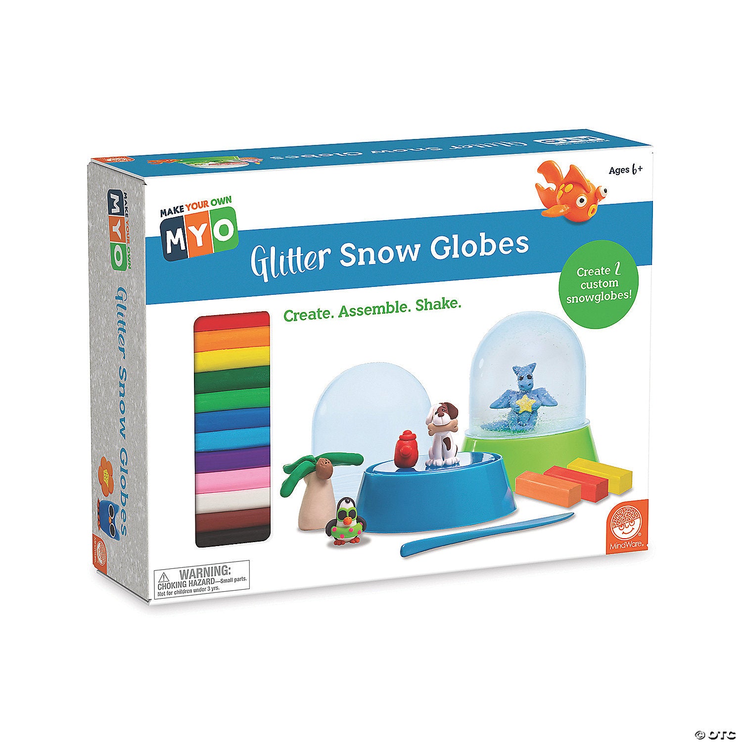 Make Your Own Glitter Snow Globe