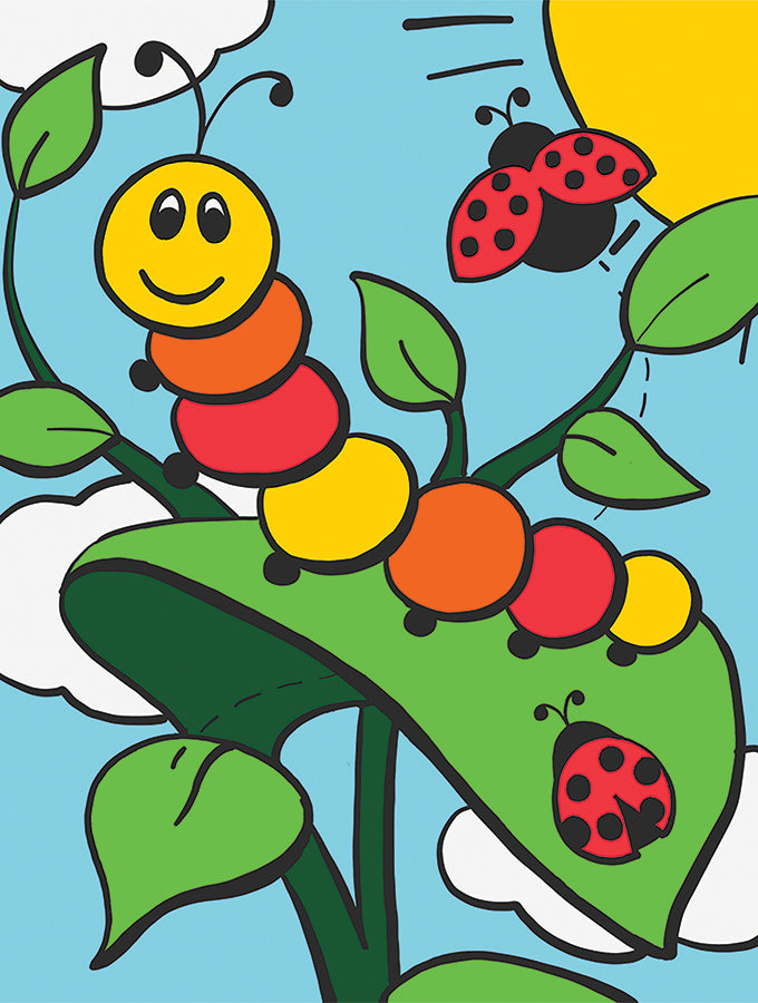 Royal & Langnickel My First Paint By Numbers: Caterpillar & Ladybugs