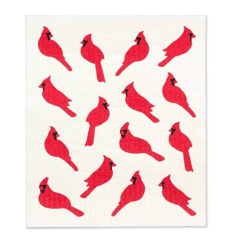 Cardinals  Dishcloth & Kitchen Towel Set