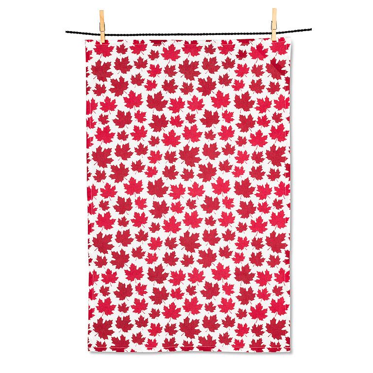 Maple Leaf Dishcloth & Kitchen Towel Set