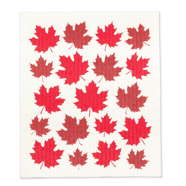 Maple Leaf Dishcloth & Kitchen Towel Set