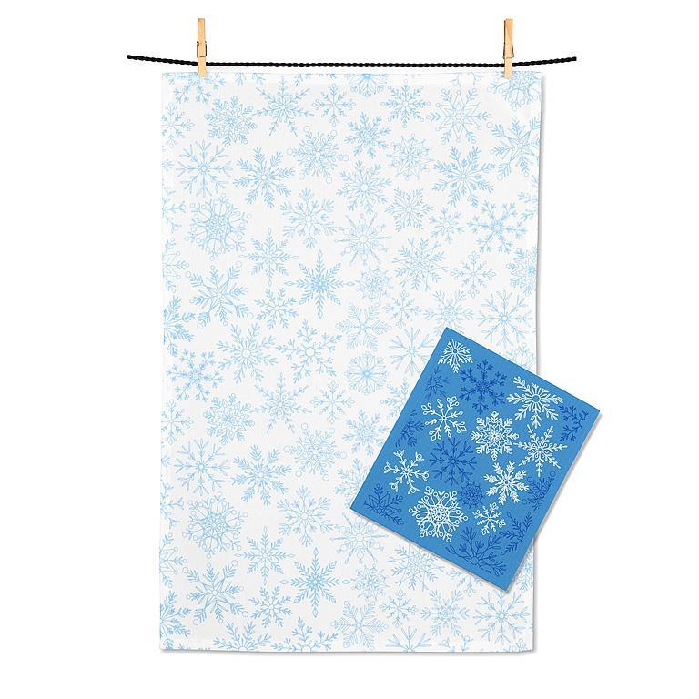 Winter Dishcloth & Kitchen Towel Set
