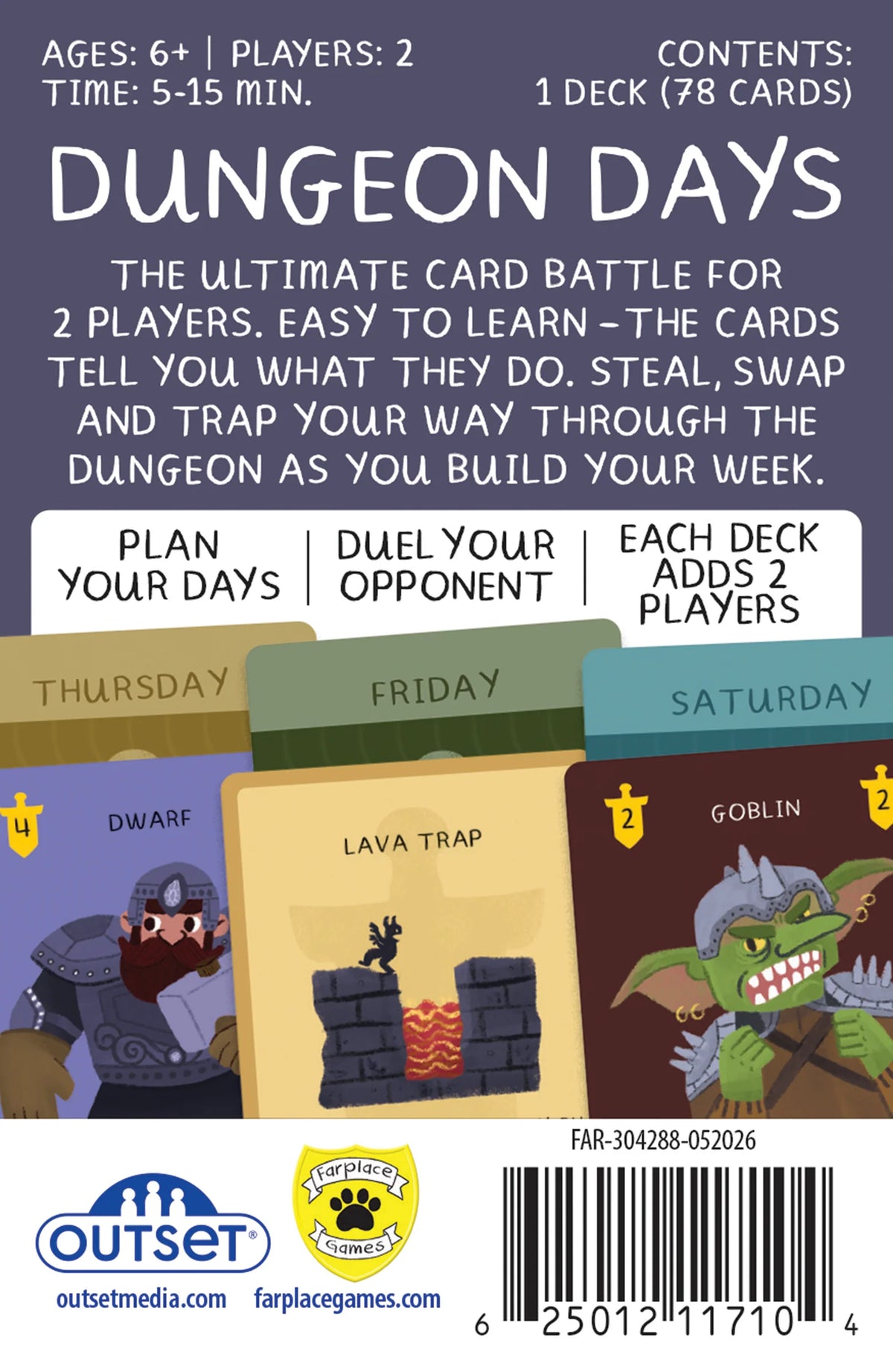 Dungeon Days Game