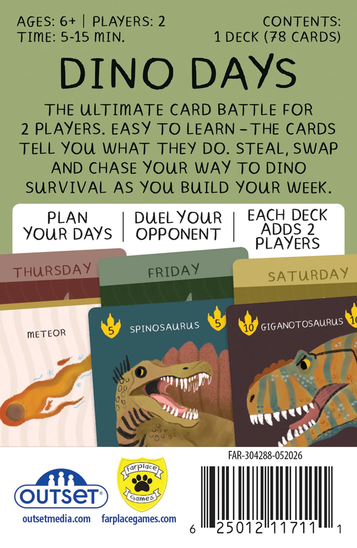Dino Days Game