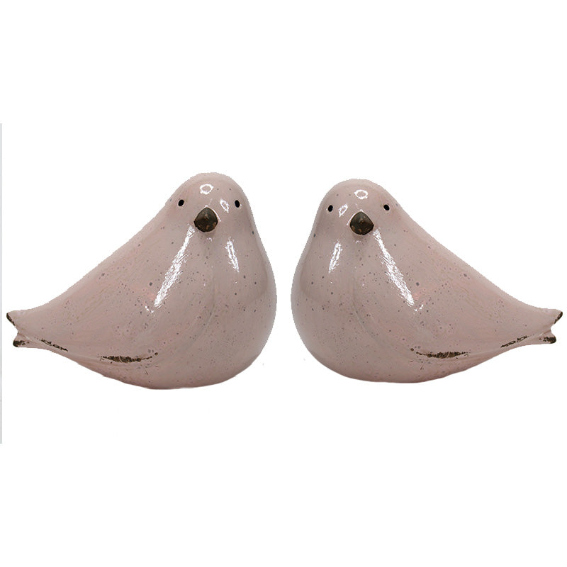 Whimsical Ceramic Birds