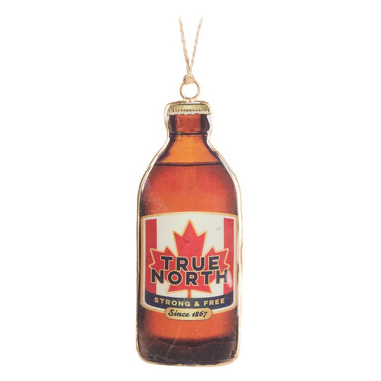 Double-Sided Ornament-True North Beer