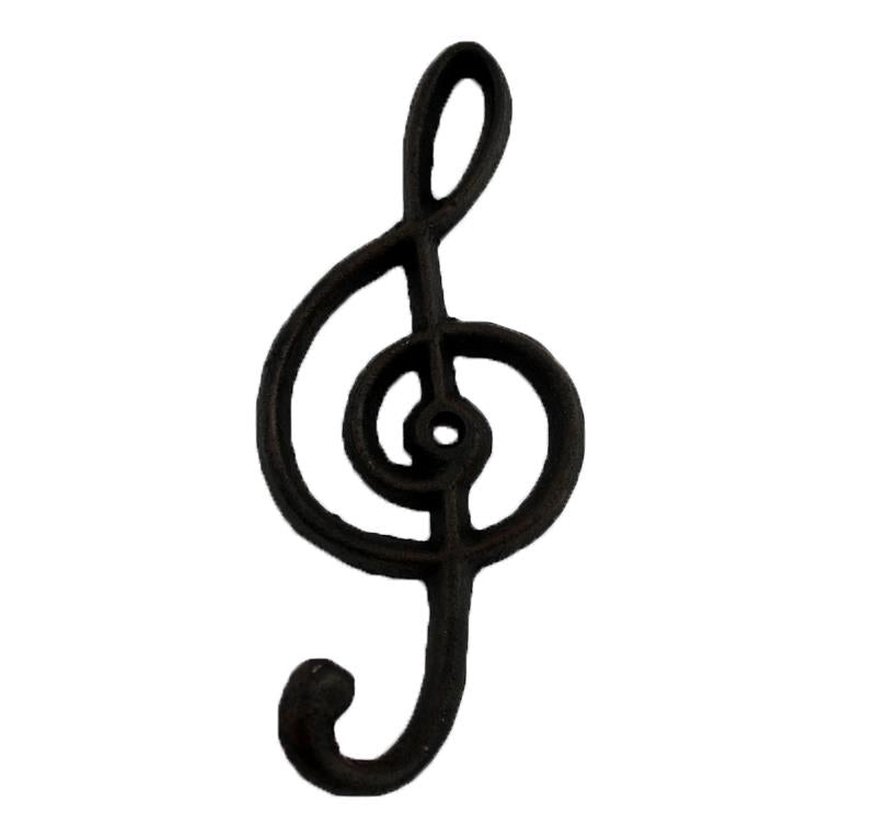 Cast Iron Treble Clef