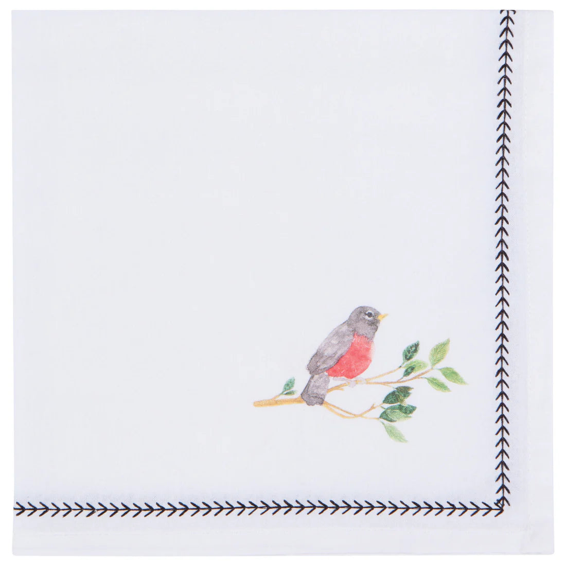 Birdsong Printed Napkin-Set of 4