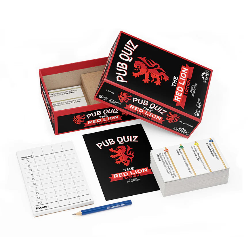 Pub Quiz: The Red Lion Edition