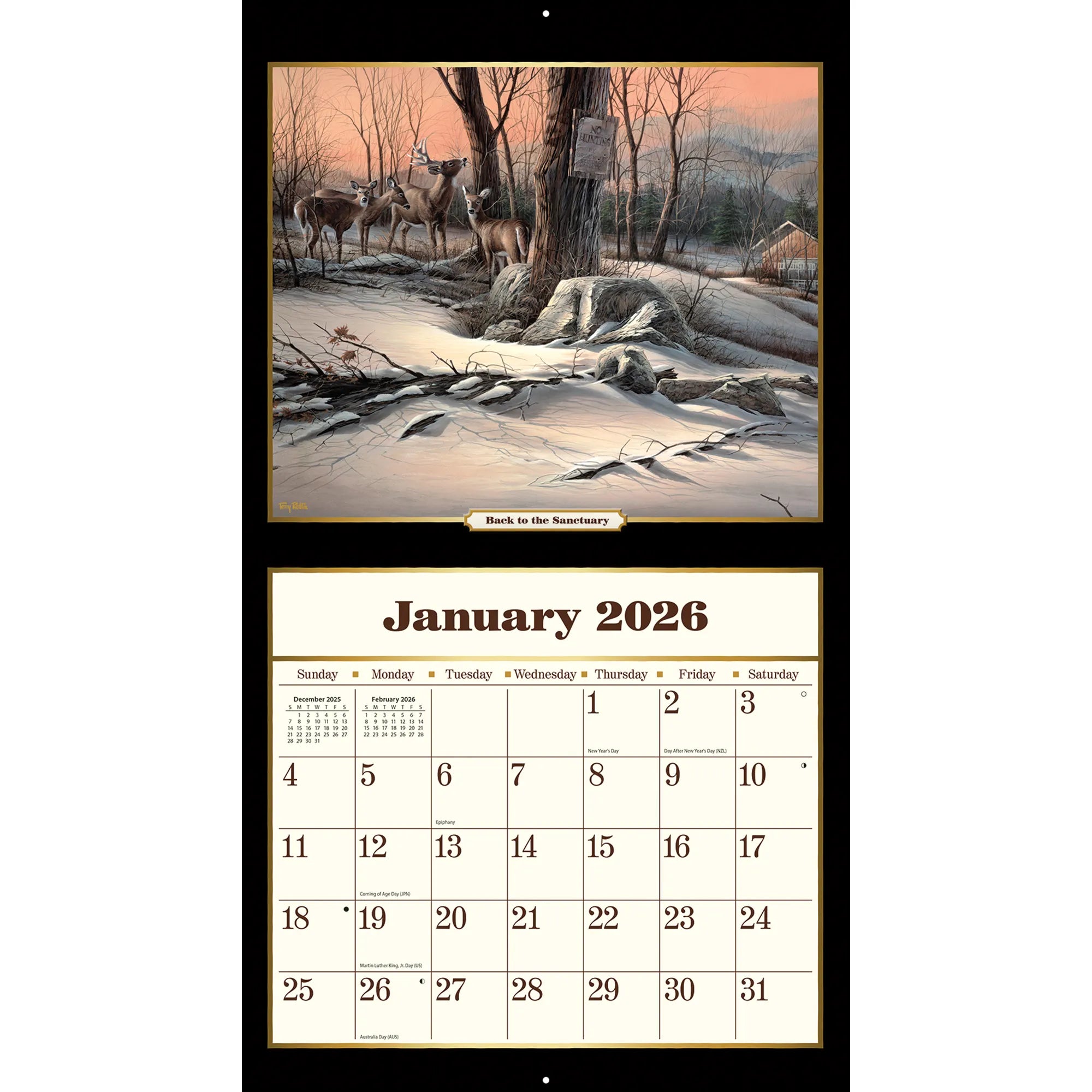 Lang Calendar: Terry Redlin 2026
