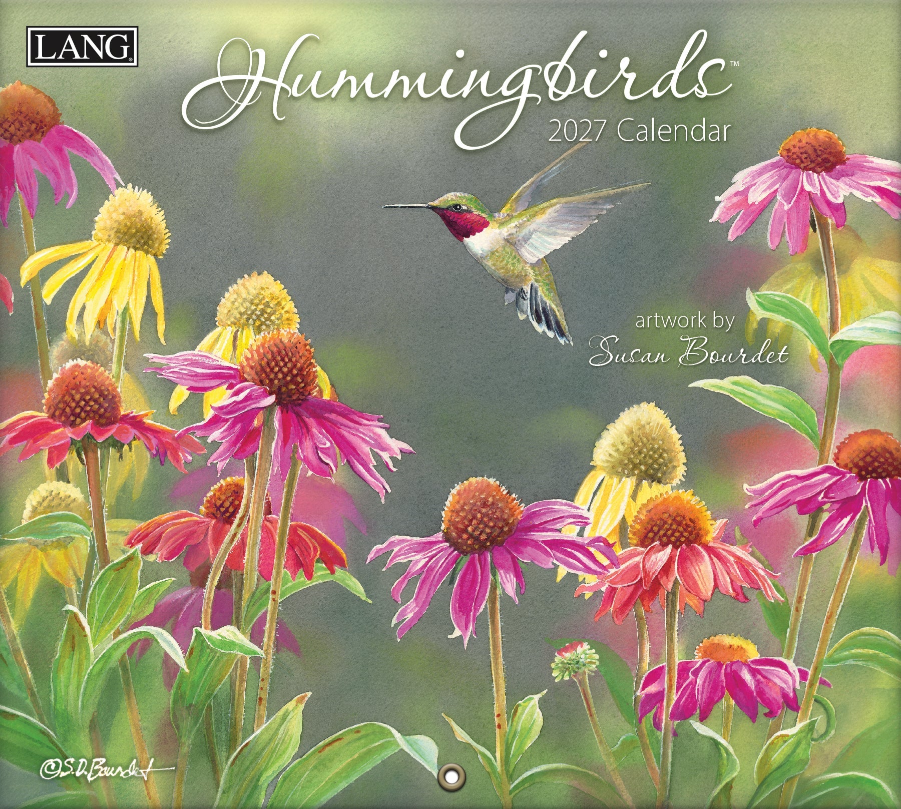 2027 Lang Calendar: Hummingbirds