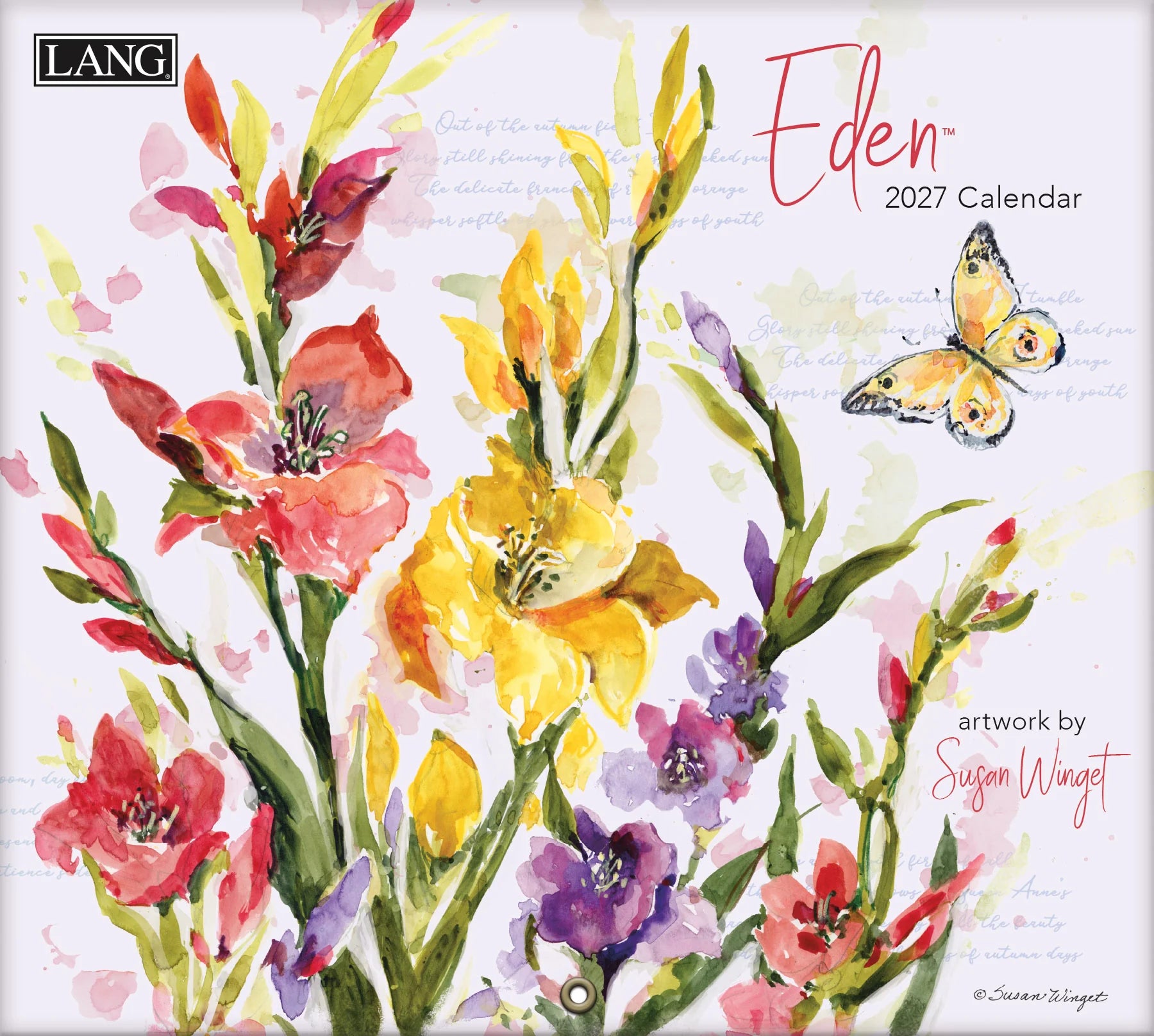 2027 Lang Calendar: Eden
