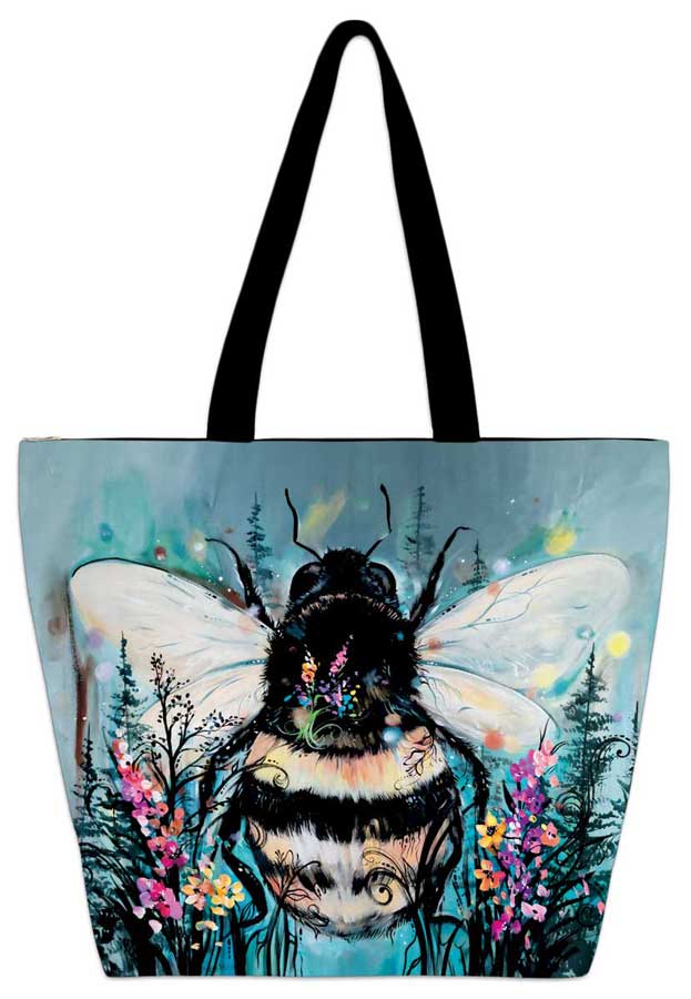 Indigenous Collection Tote Bag- Bumble Bee