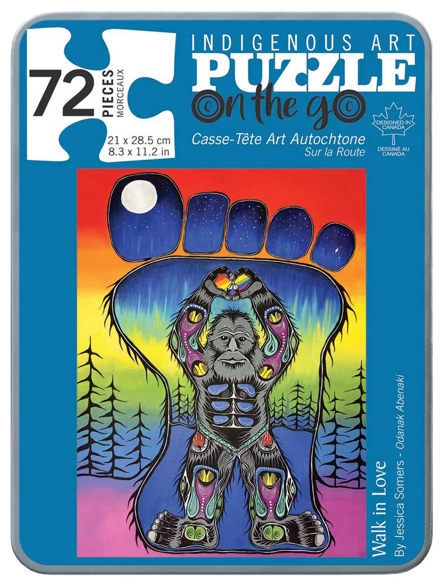 Indigenous Art Puzzle On The Go