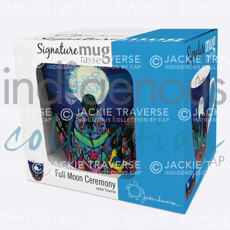 Indigenous Collection Signature Mug- Full Moon Ceremony