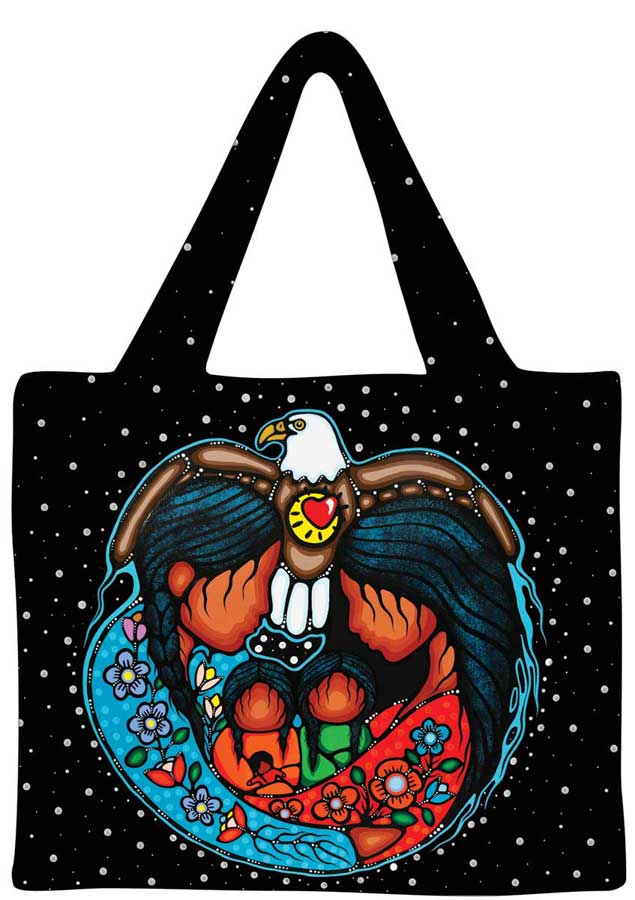 Indigenous Collection Shopping Bag-Blessed