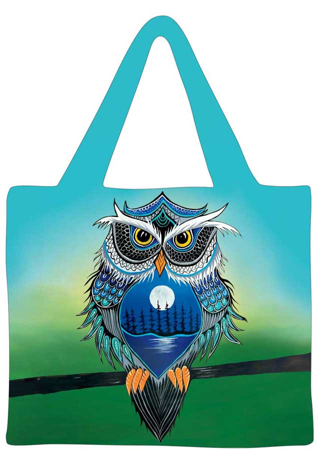 Indigenous Collection Shopping Bag - Night Watcher