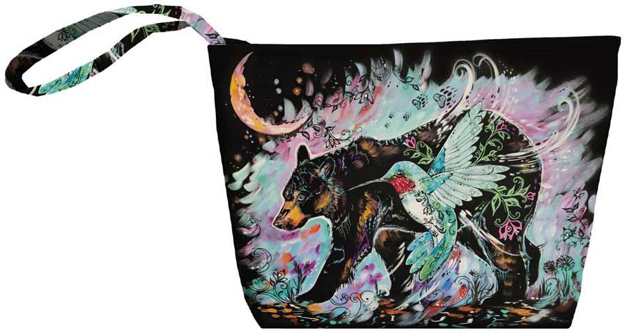 Indigenous Collection Tote Bag- Hummingbear