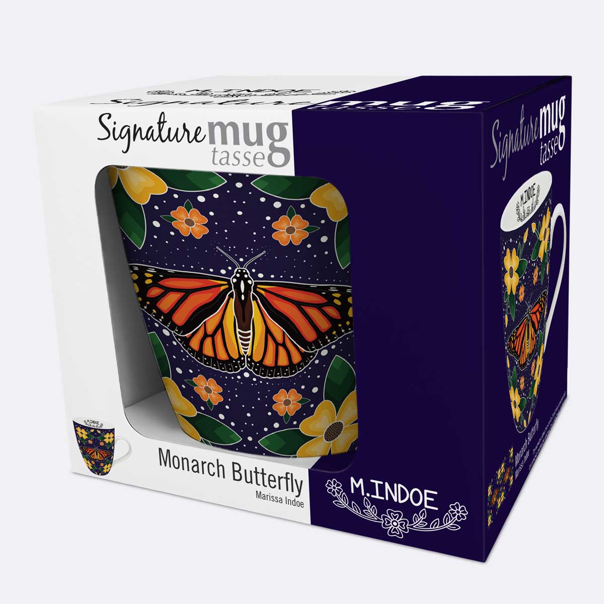 Indigenous Collection Signature Mug-Monarch Butterfly
