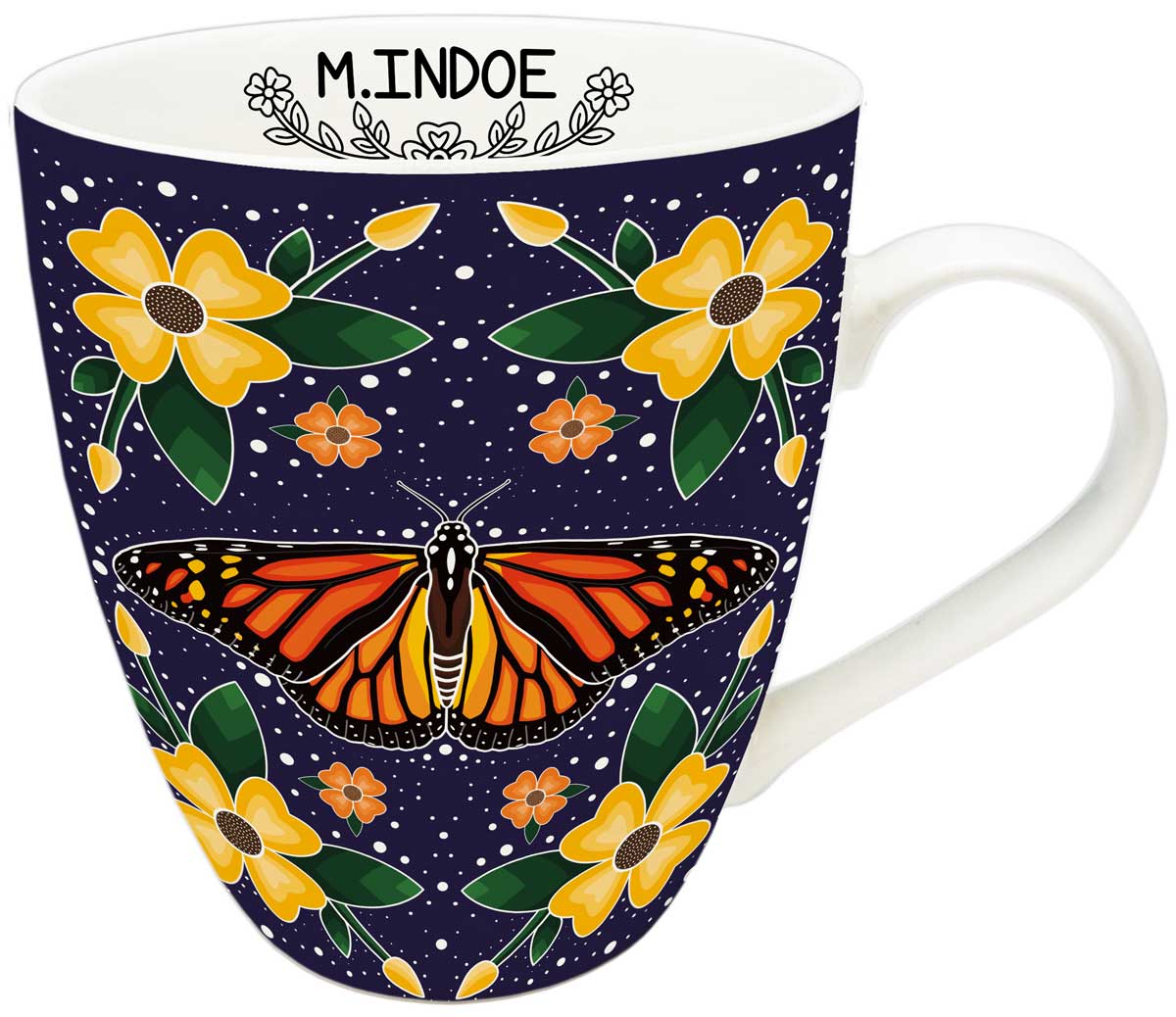 Indigenous Collection Signature Mug-Monarch Butterfly