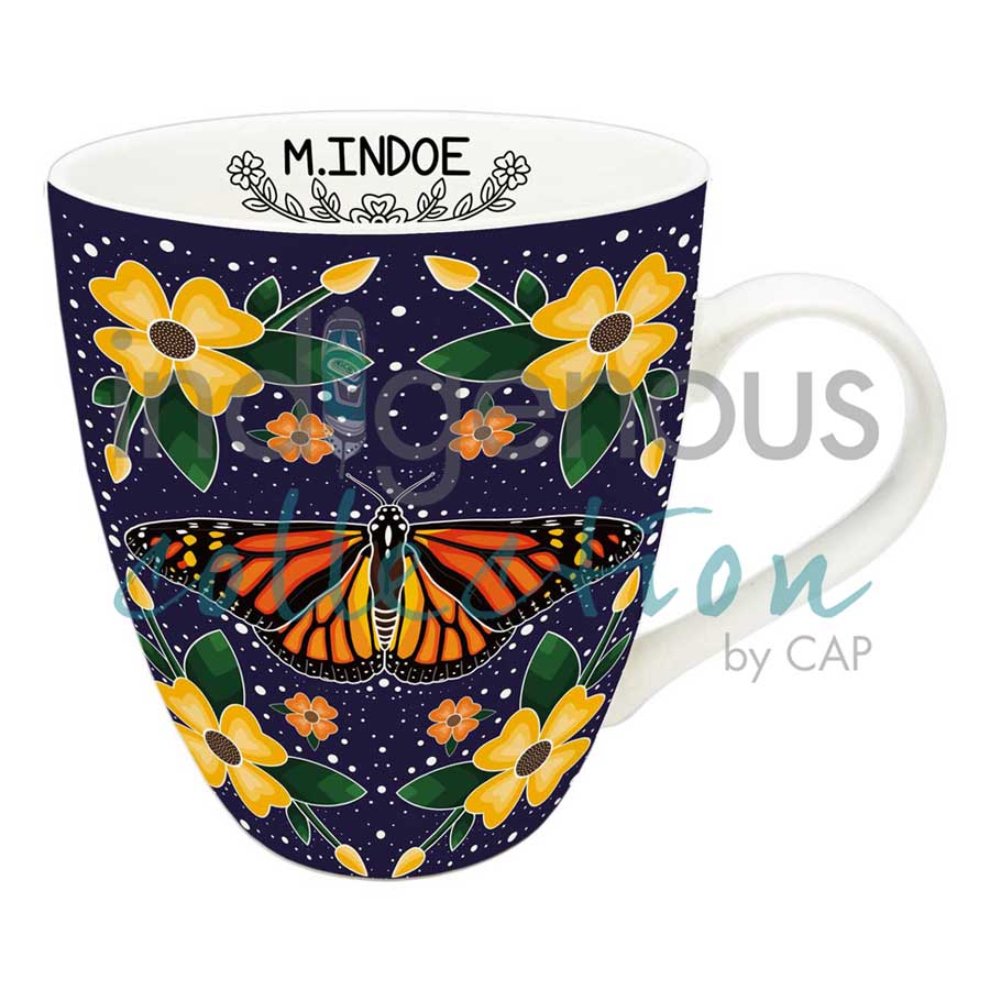 Indigenous Collection Signature Mug-Monarch Butterfly