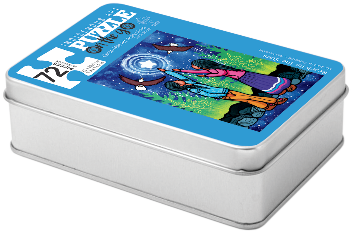 Indigenous Art Puzzle On The Go