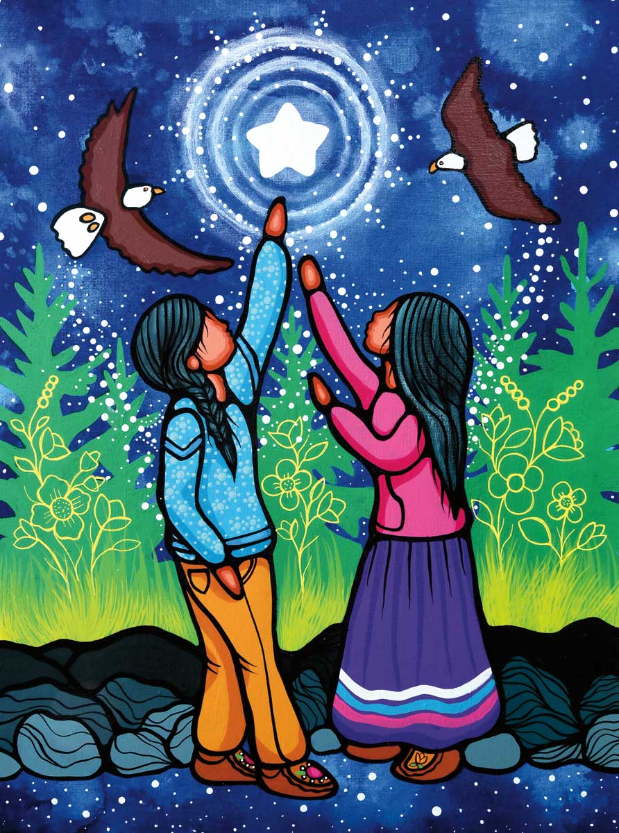 Indigenous Art Puzzle On The Go