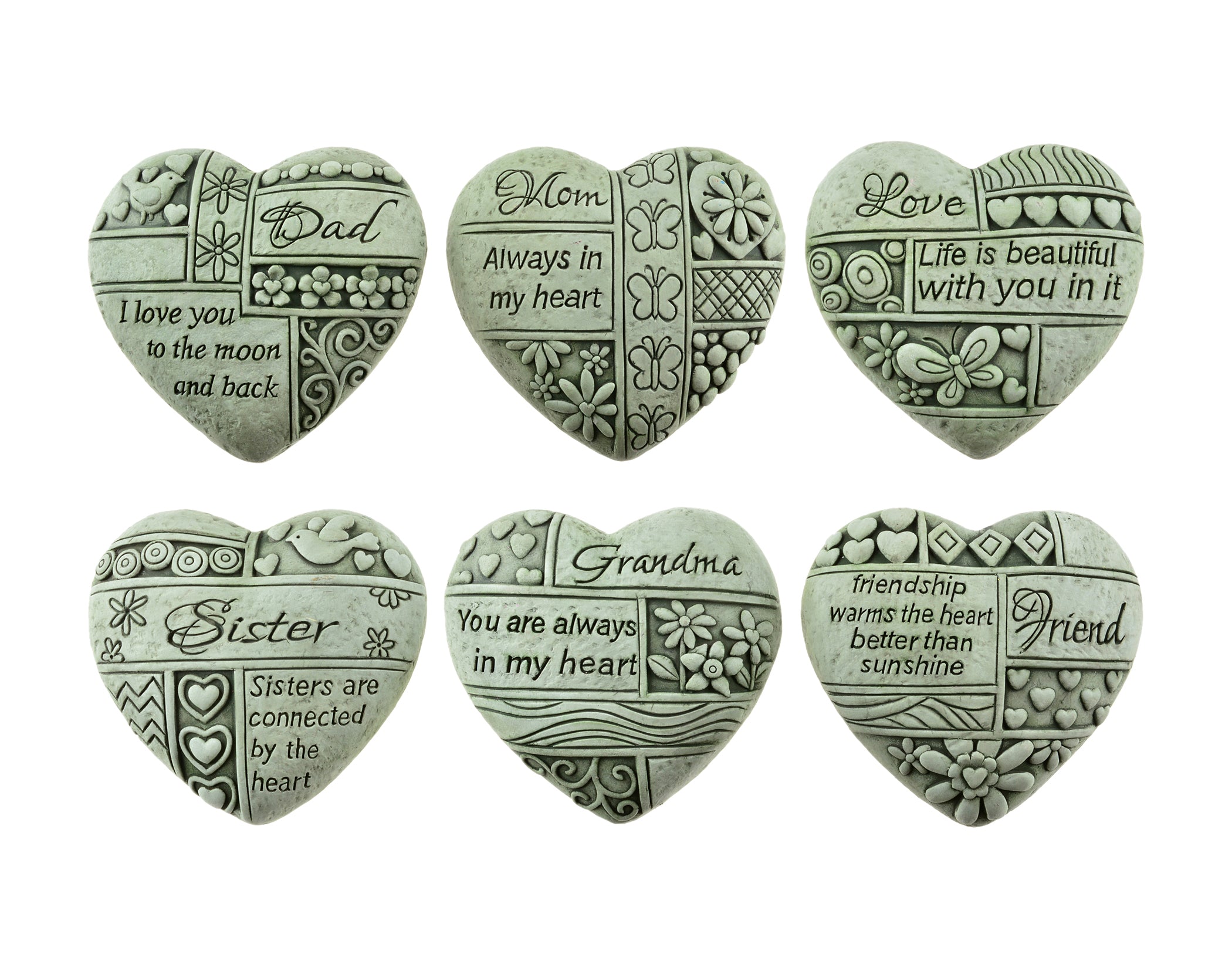 Heart Felt Garden Stones