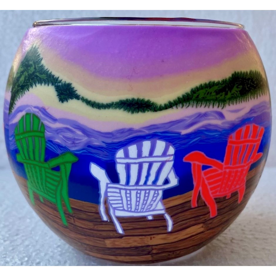 Claymaster Light Glass Globe-Dock Chairs