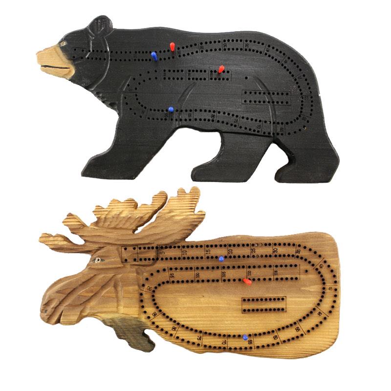 Animal Themed Cribbage Board