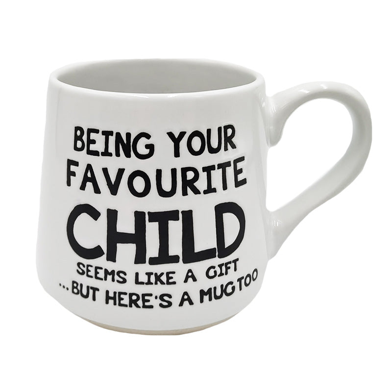 Fat Bottom Mug: Favourite Child